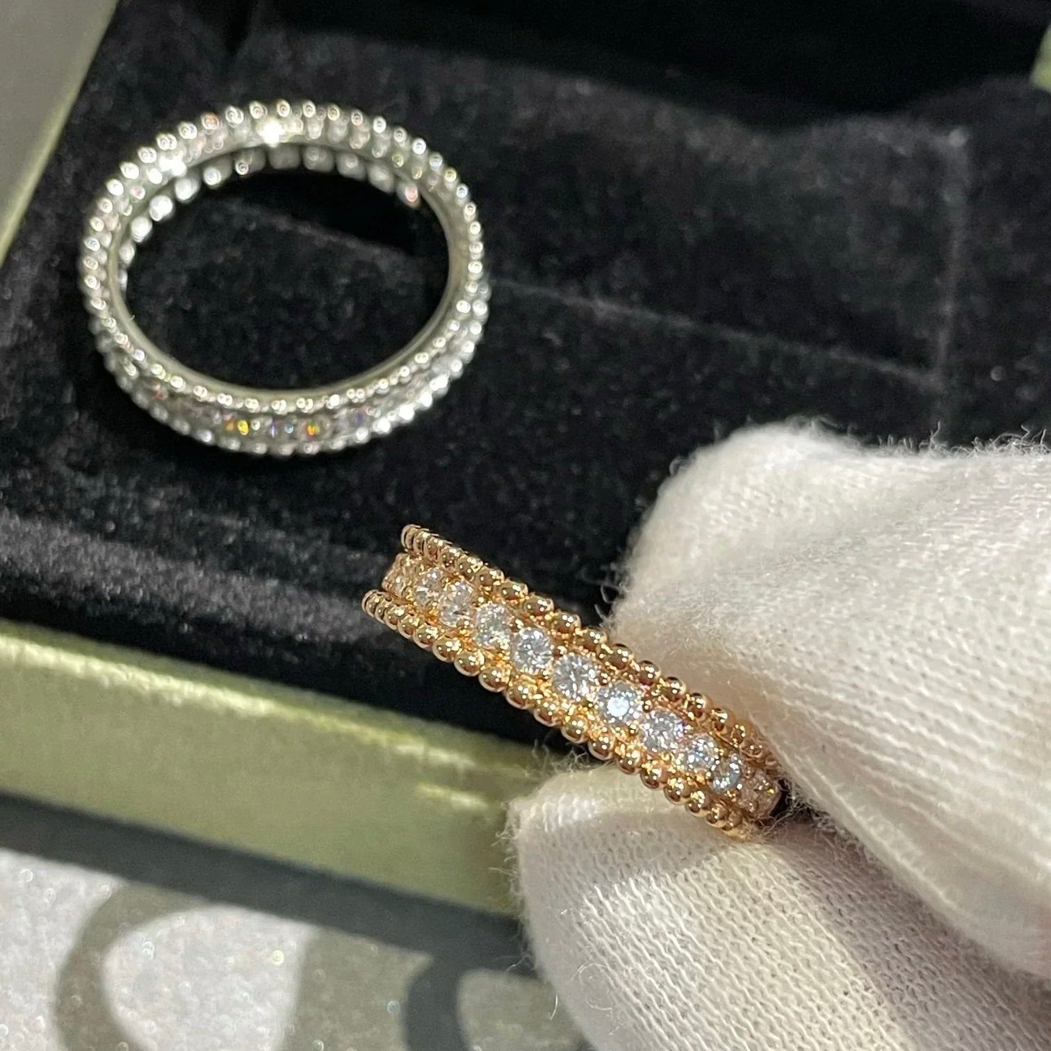 ¡®Dream¡¯PERLEE DIAMOND ROSE GOLD RING