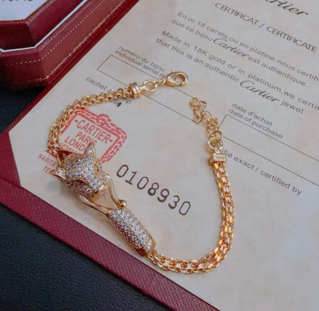 ¡®Dream¡¯ PANTHERE  BRACELET DIAMONDS