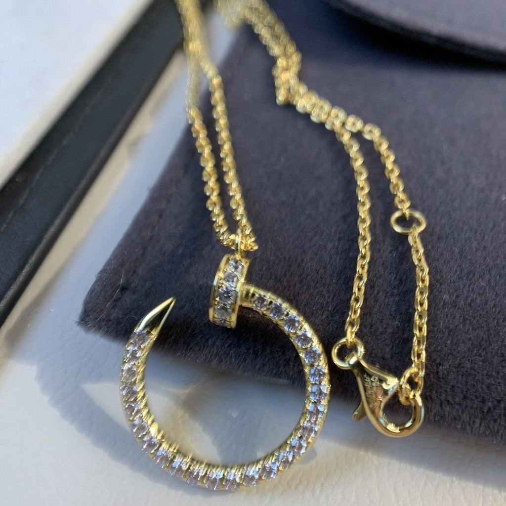 ¡®Dream¡¯JUSTE NECKLACE GOLD DIAMONDS