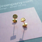 ¡®Dream¡¯LOVE EARRINGS GOLD 10MM