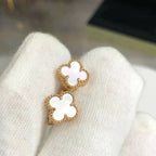 ¡®Dream¡¯CLOVER MINI 9.5MM WHITE MOP EARRINGS
