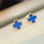 ¡®Dream¡¯CLOVER MINI 9.5MM TURQUOISE EARRINGS