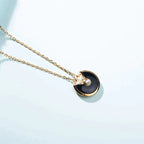¡®Dream¡¯AMULETTE GOLD CARNELIAN ONYX NECKLACE