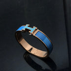 "Dream" Armband blaue Regenbogen-Keramik