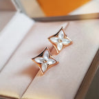 ¡®Dream¡¯STAR MOP PINK GOLD EARRINGS