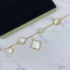 ¡®Dream¡¯MAGIC CLOVER MOP GOLD BRACELET 5 MOTIFS