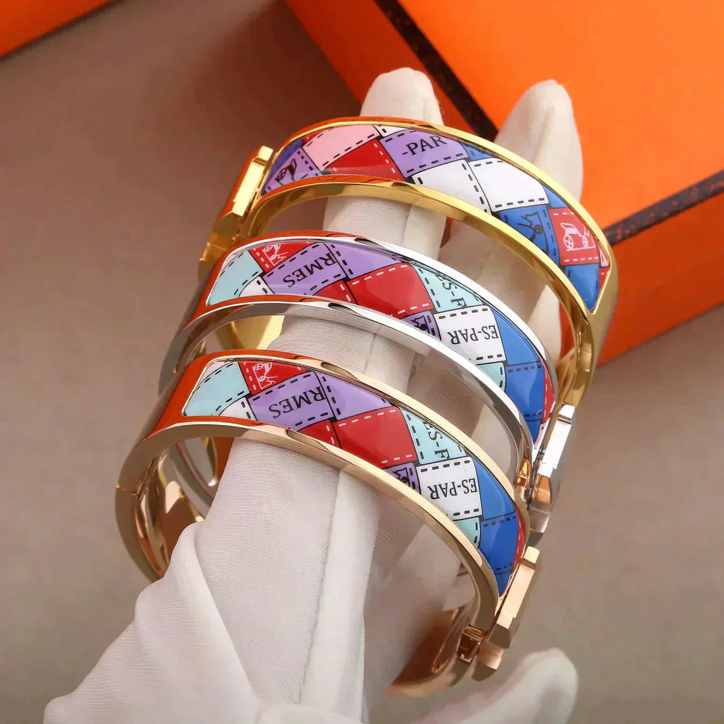 „Dream“-Armband GEPUNKTETE UMRANDUNG 12MM