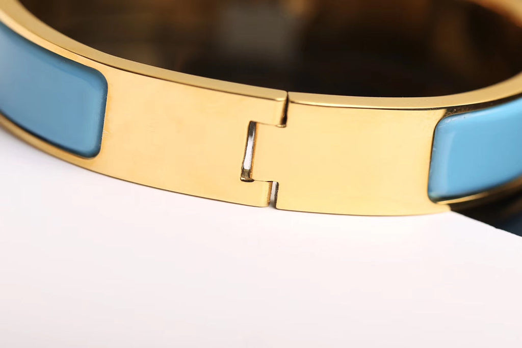 ¡®Dream¡¯H CLOUD BLUE ARMBAND GOLD DIAMANT