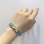 ¡®Dream¡¯H CLOUD BLUE ARMBAND GOLD DIAMANT