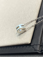 ¡®Dream¡¯POP H LIGHT BLUE NECKLACE