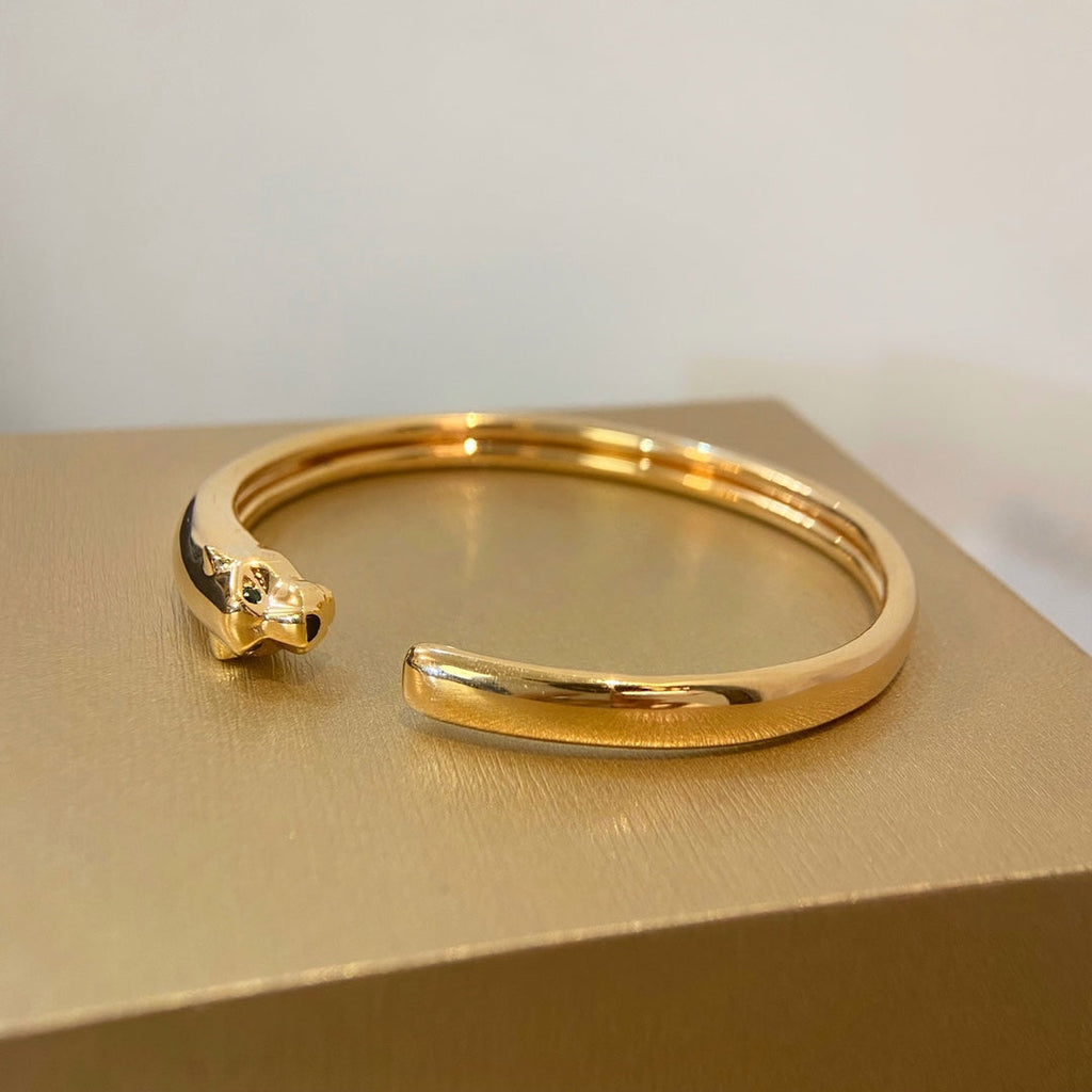 „Dream“PANTHERE GOLD OFFENER ARMREIF