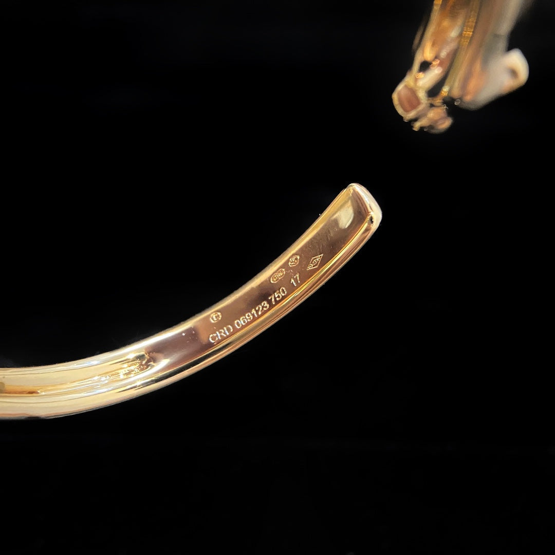 „Dream“PANTHERE GOLD OFFENER ARMREIF
