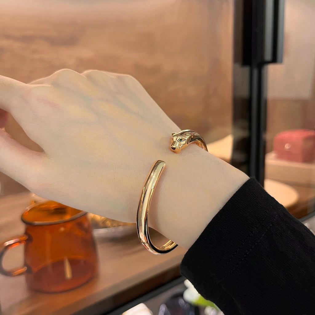 „Dream“PANTHERE GOLD OFFENER ARMREIF