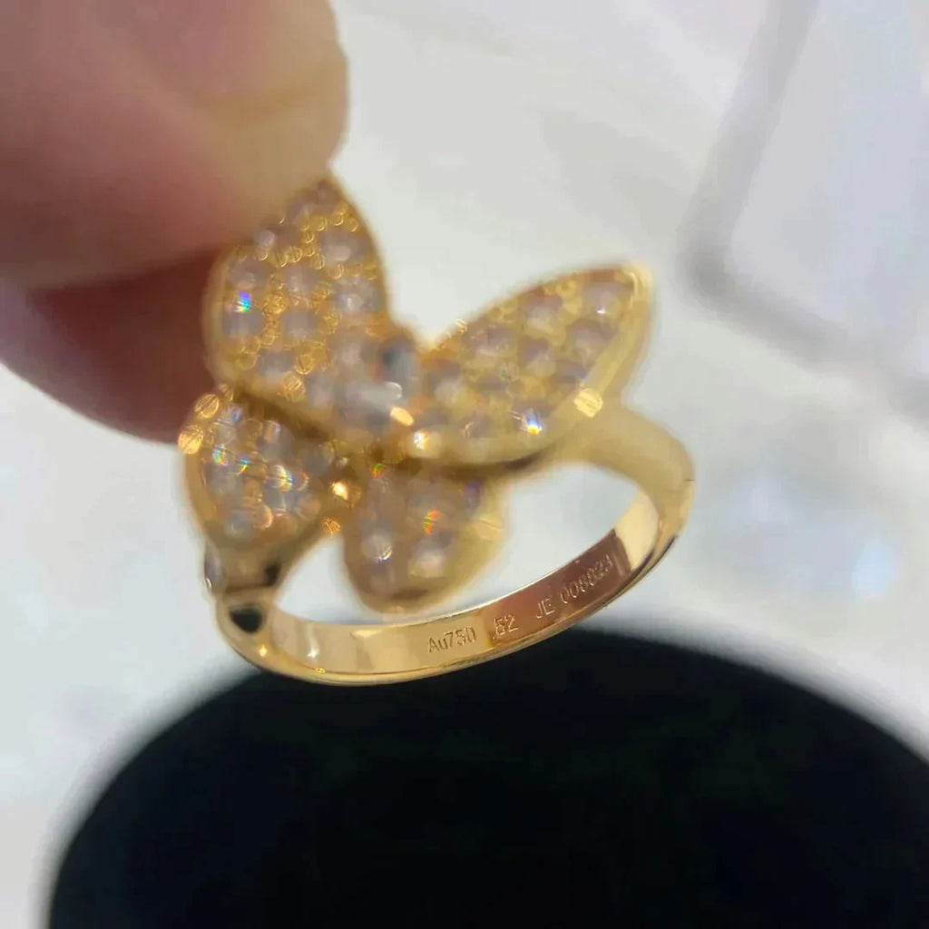 ¡®Dream¡¯BUTTERFLY DIAMOND RING