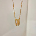 „Dream“-Perlee-Diamantkette