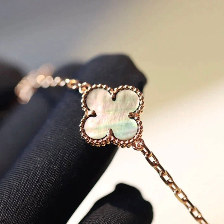 Halskette „Dream“CLOVER 20 MOTIFS DARK MOP DIAMOND