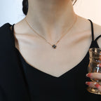 ¡®Dream¡¯SUN PEDANT PINK GOLD 1 DIAMOND NECKLACE