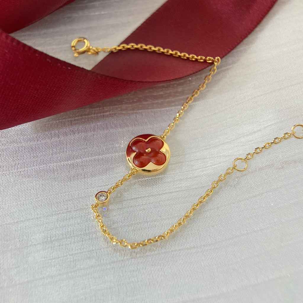 ¡®Dream¡¯SUN PEDANT CARNELIAN BRACELET