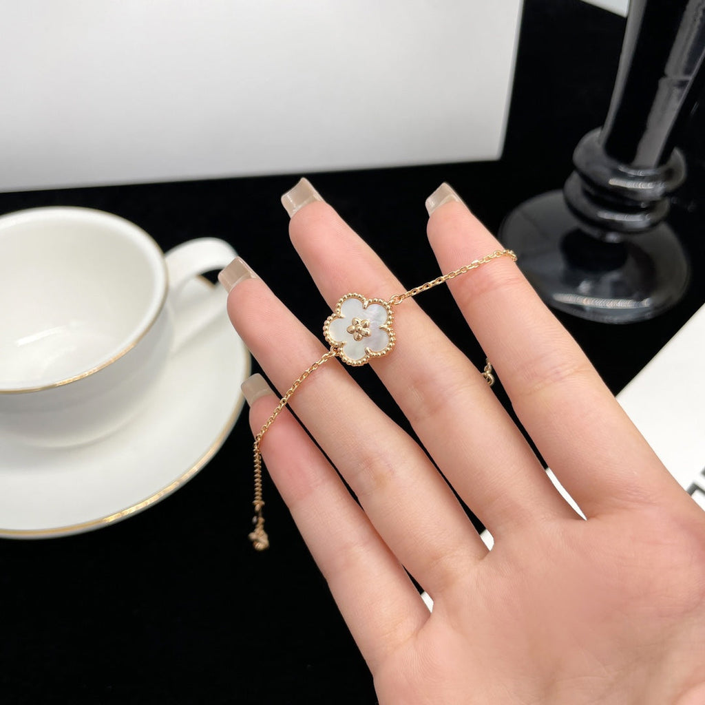 ¡®Dream¡¯LUCKY SPRING ROSE GOLD MOP BRACELET