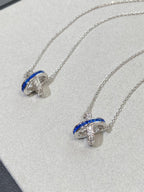¡®Dream¡¯LIENS DIAMOND SILVER NECKLACE