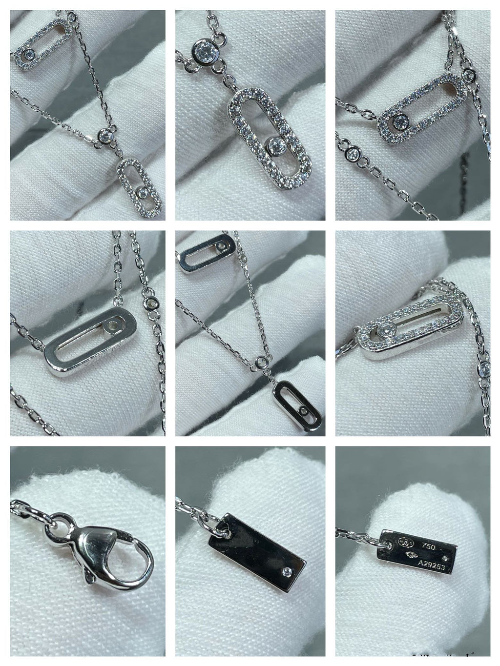[Dream ]MOVE 2 ROW DIAMOND NECKLACE