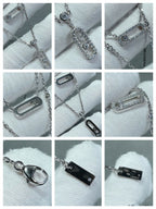 [Dream ]MOVE 2 ROW DIAMOND NECKLACE