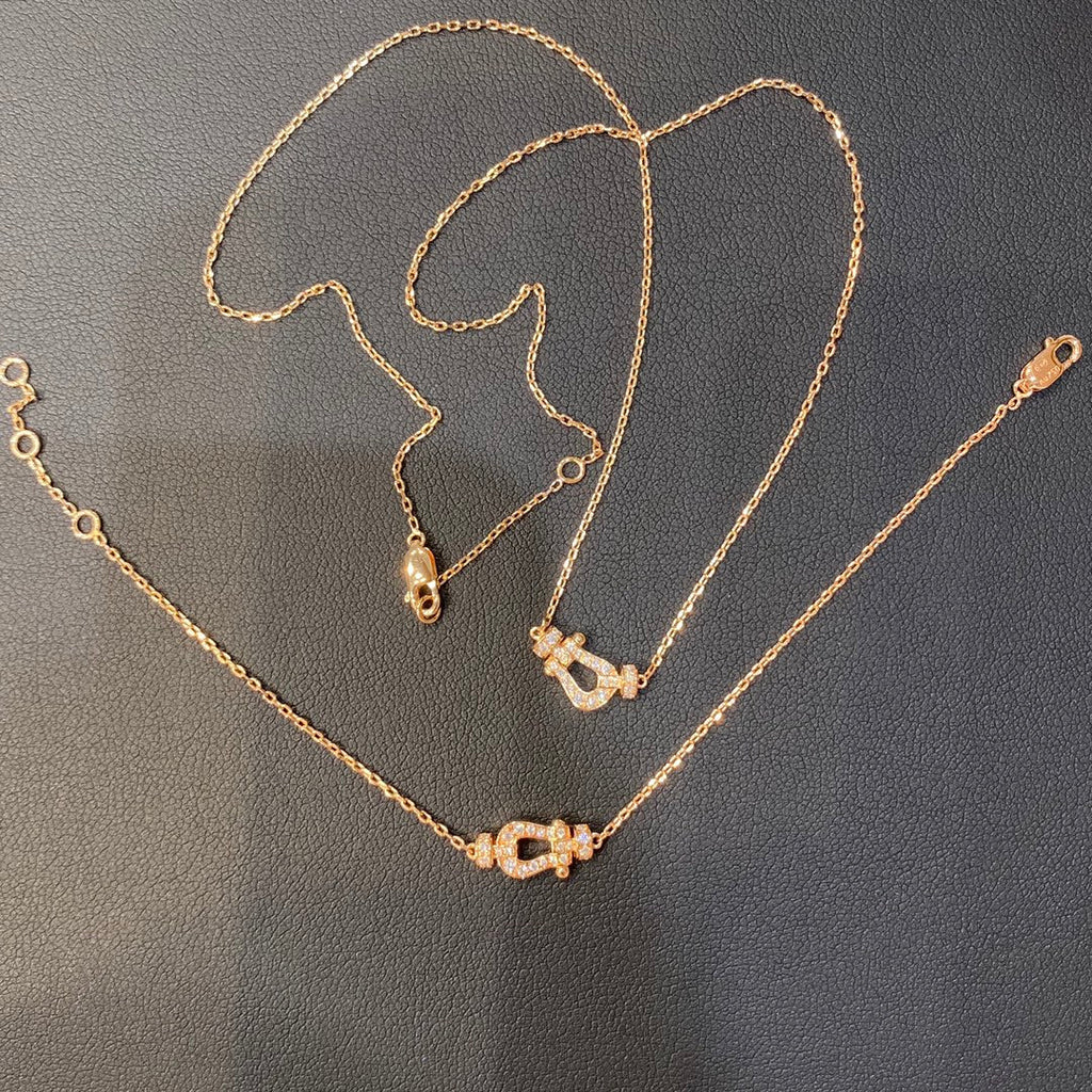 ¡®Dream¡¯FORCE 10 DIAMOND PINK GOLD NECKLACE MINI MODEL