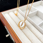 [Dream ]Dream MOVE MOP PINK GOLD NECKLACE