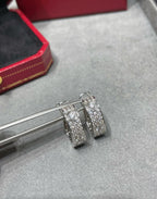 ¡®Dream¡¯LOVE 5.5MM DIAMOND PAVED EARRINGS