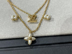 ¡®Dream¡¯FLOWERGRAM GOLD MOP DOUBLE ROW NECKLACE