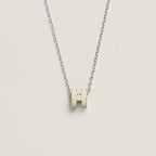 ¡®Dream¡¯HM CLIC YELLOW ENAMEL GOLD NECKLACE
