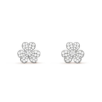 ¡®Dream¡¯CLOVER COMOS DIAMOND EARRINGS SILVER