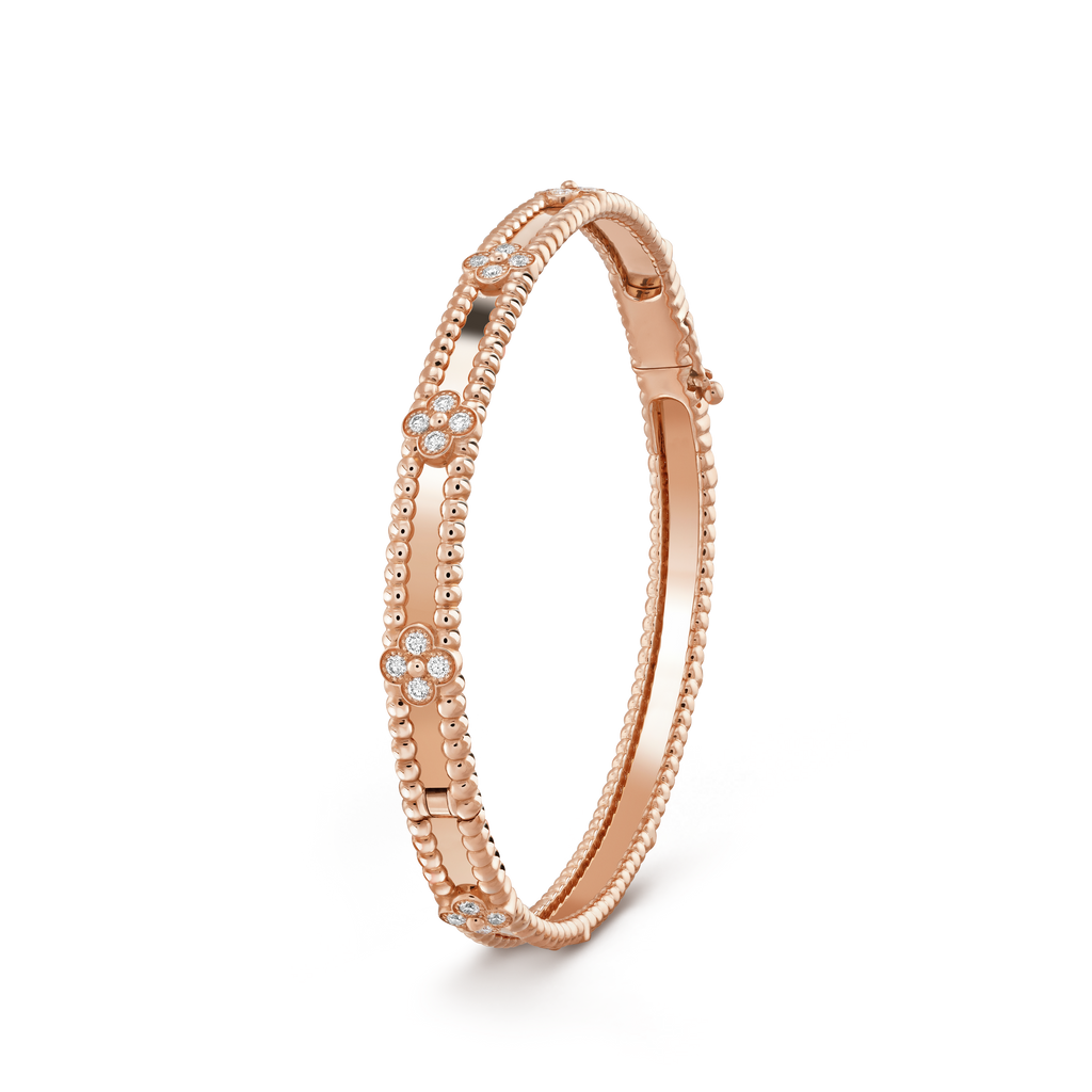 ¡®Dream¡¯CLOVER BRACELET 4MM DIAMONDS