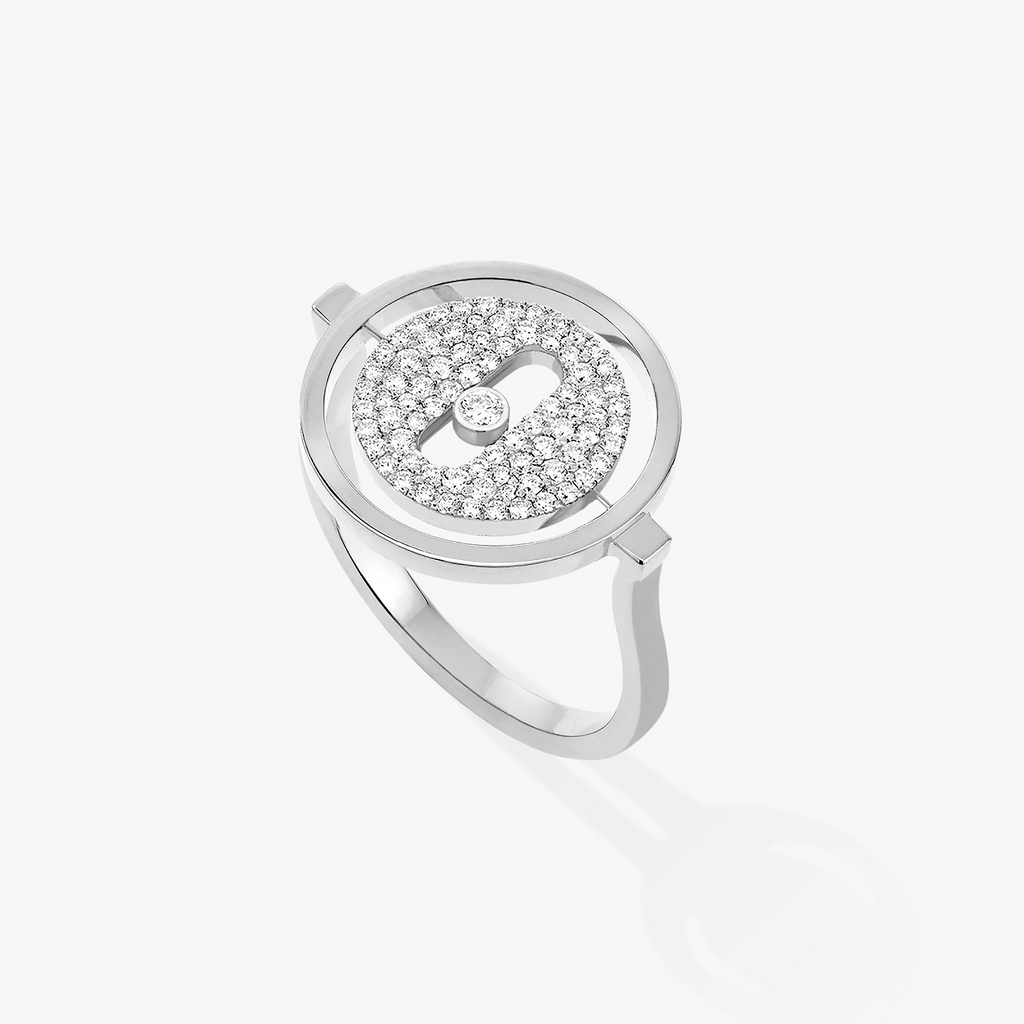 [Dream ]Dream MOVE PAVED SILVER DIAMOND RING