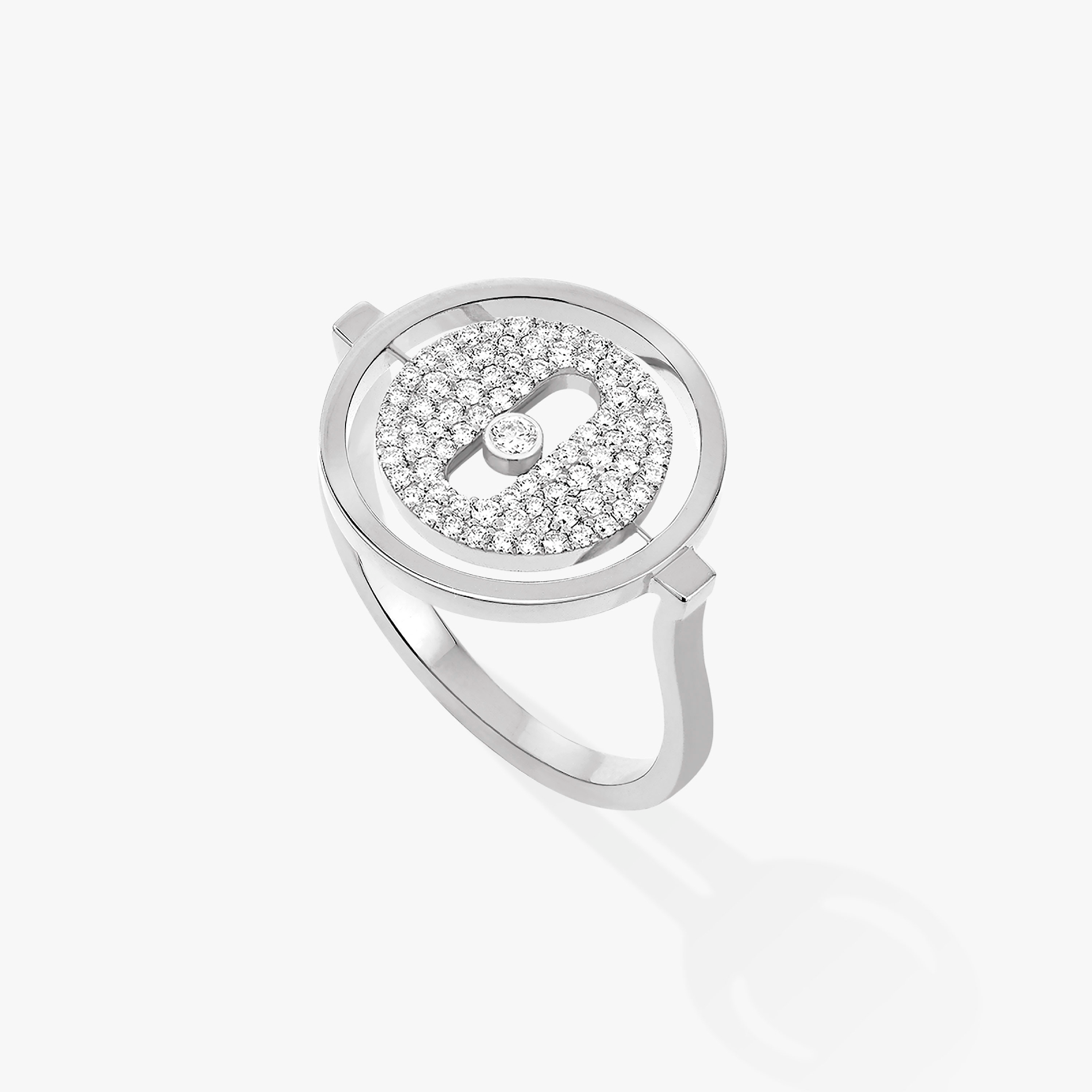 [Dream ]Dream MOVE PAVED SILVER DIAMOND RING