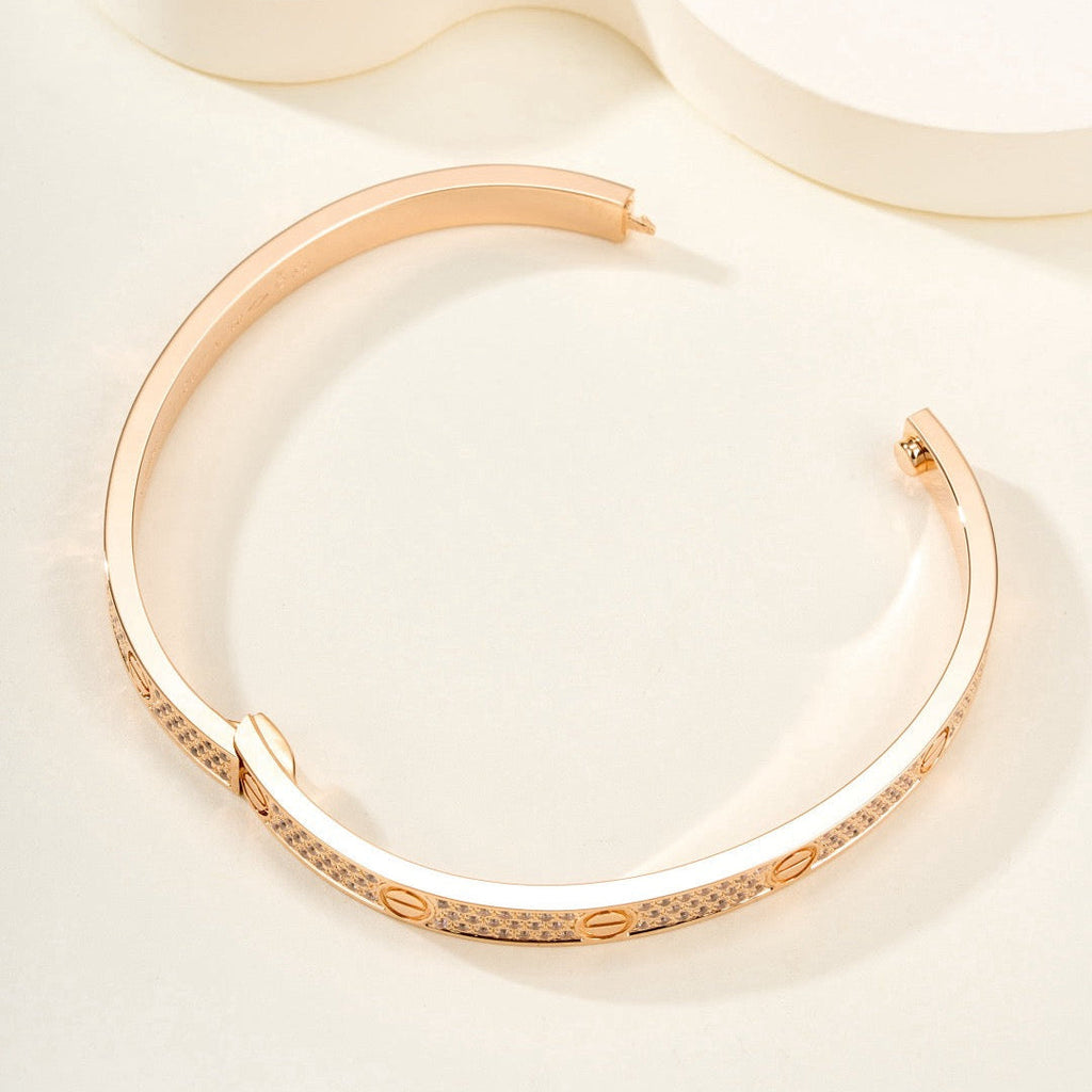 ¡®Dream¡¯LOVE BRACELET 4.8MM DIAMOND-PAVED
