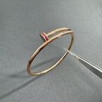 [Dream JURI]JUSTE BRACELET 2.5MM DIAMONDS NEW