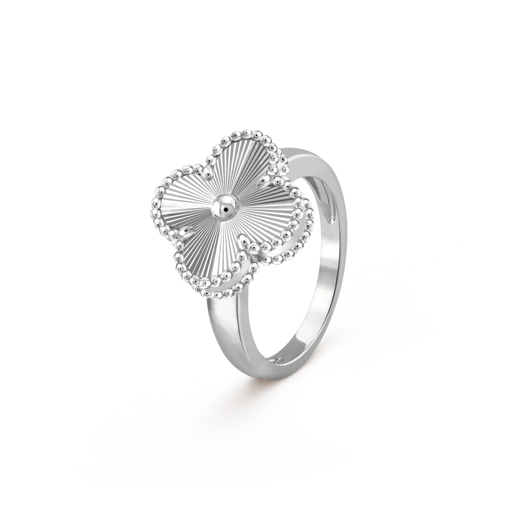 ¡®Dream¡¯CLOVER SILVER RING