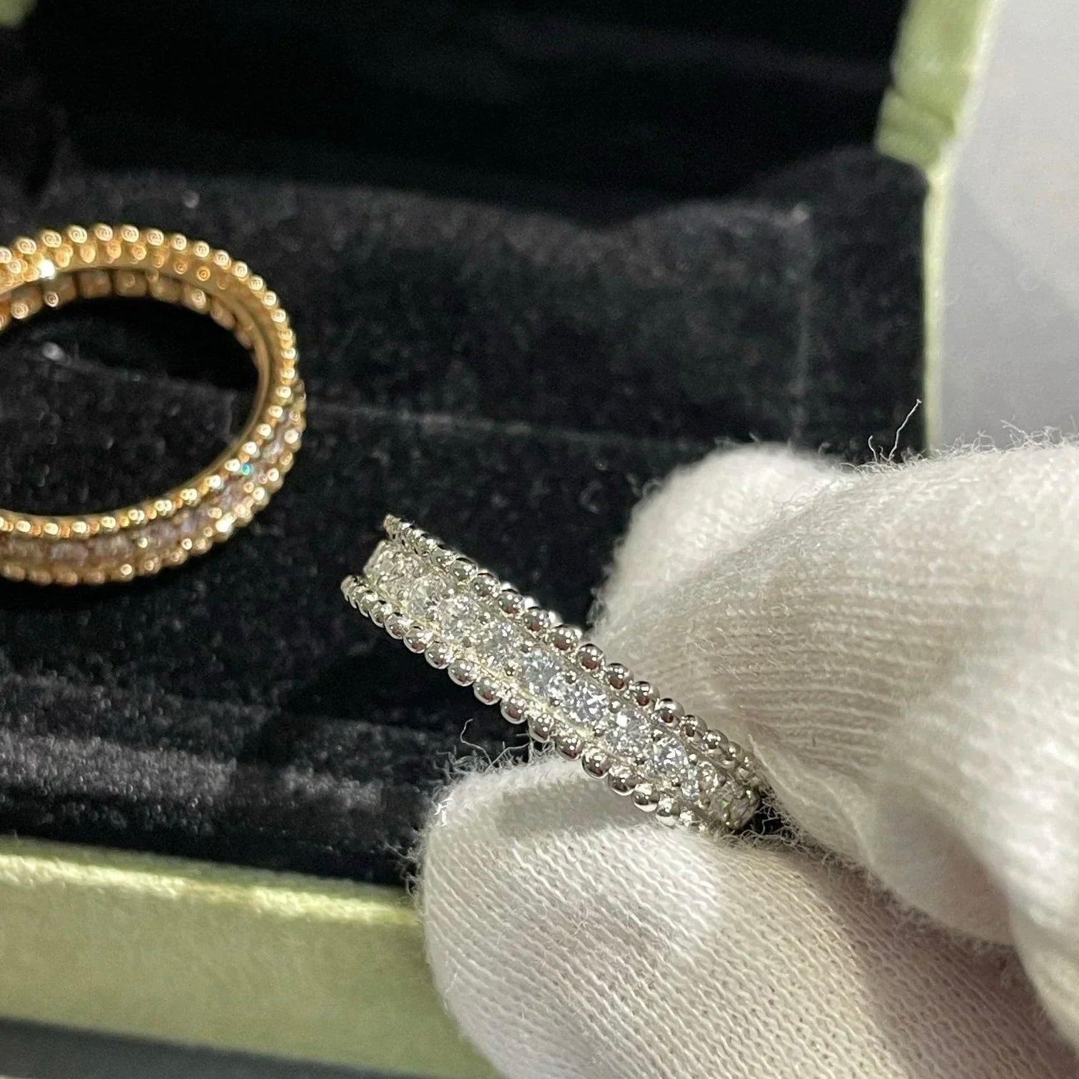 ¡®Dream¡¯PERLEE DIAMOND ROSE GOLD RING