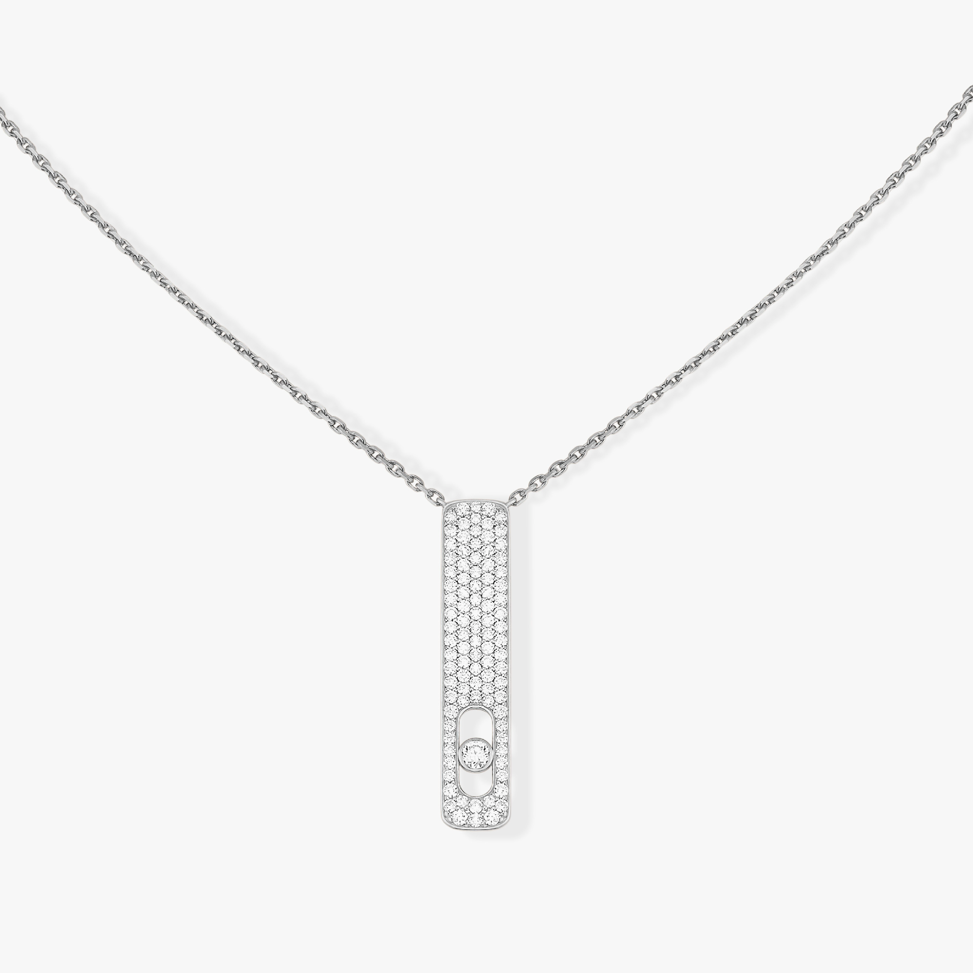 [Dream ]MY FIRST DIAMOND PAVED NECKLACE