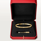 „Dream“-LOVE-Armband, 3,65 mm, mit Diamantbesatz