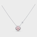 ¡®Dream¡¯SUN MOTIF PINK MOP SILVER BRACELET