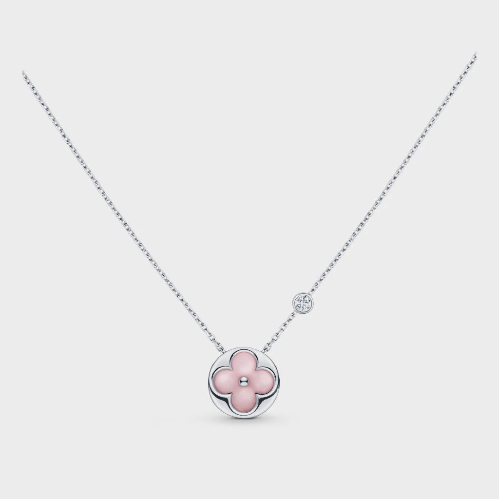 ¡®Dream¡¯SUN MOTIF PINK MOP SILVER BRACELET