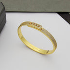 [Dream ]Move Noa Full Pav茅 Diamond Bangle Bracelet
