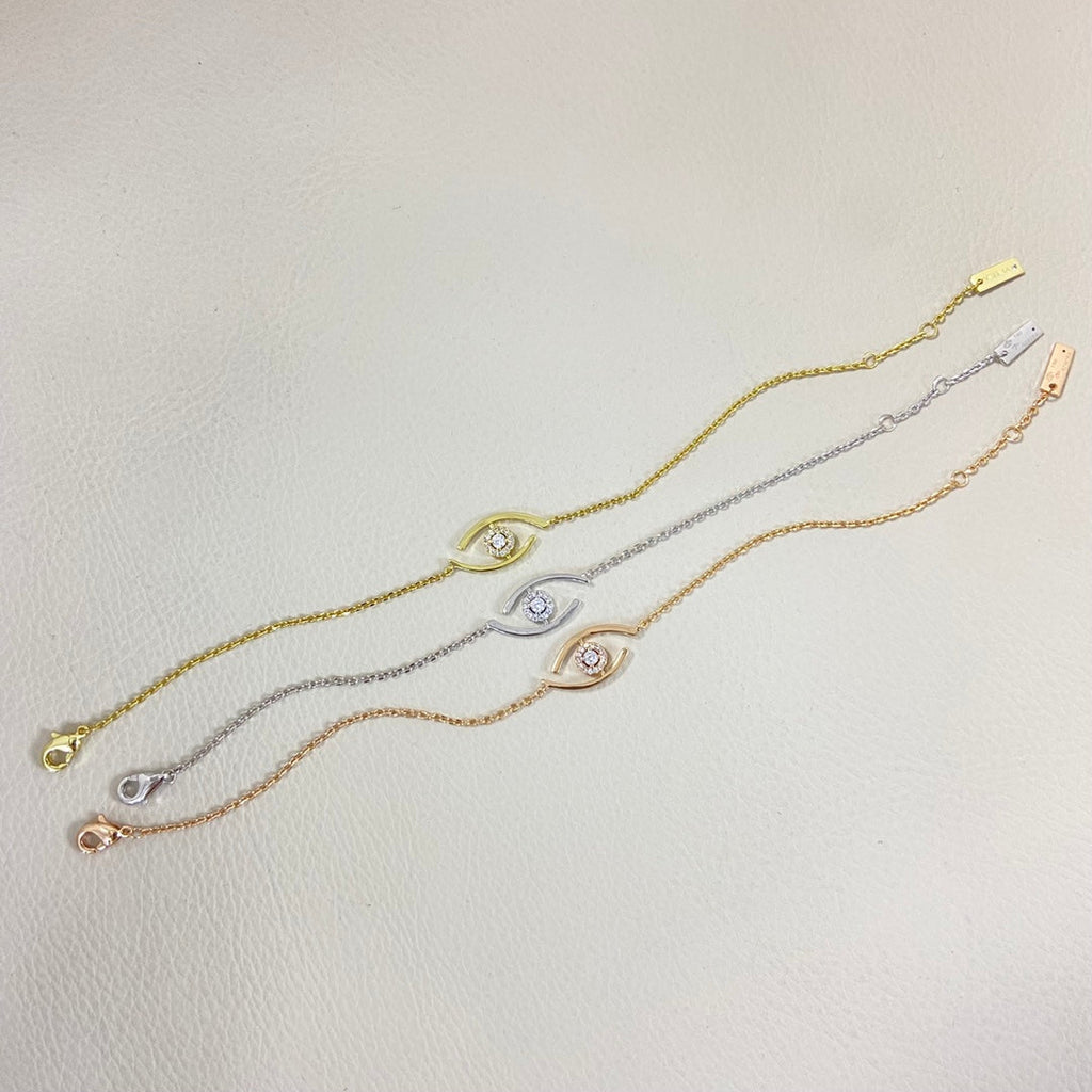 [Dream ]Dream Eye Pave-Set Diamond Bracelet