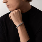 „Dream“ LOVE-Armband 6,1 mm, diamantenbesetzt, 10 große Diamanten