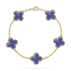 [Dream]New CLOVER 5 MOTIF BLUE VEINS BRACELET COLLECTION