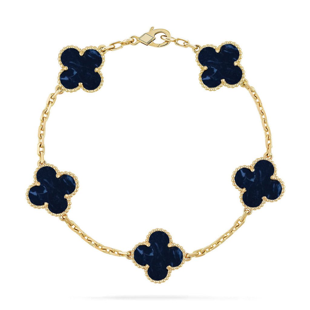 [Dream]New CLOVER 5 MOTIF PIETERSITE BRACELET COLLECTION