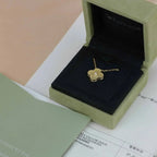¡®Dream¡¯CLOVER 15MM DIAMANT GOLD PERLMUTT HALSKETTE