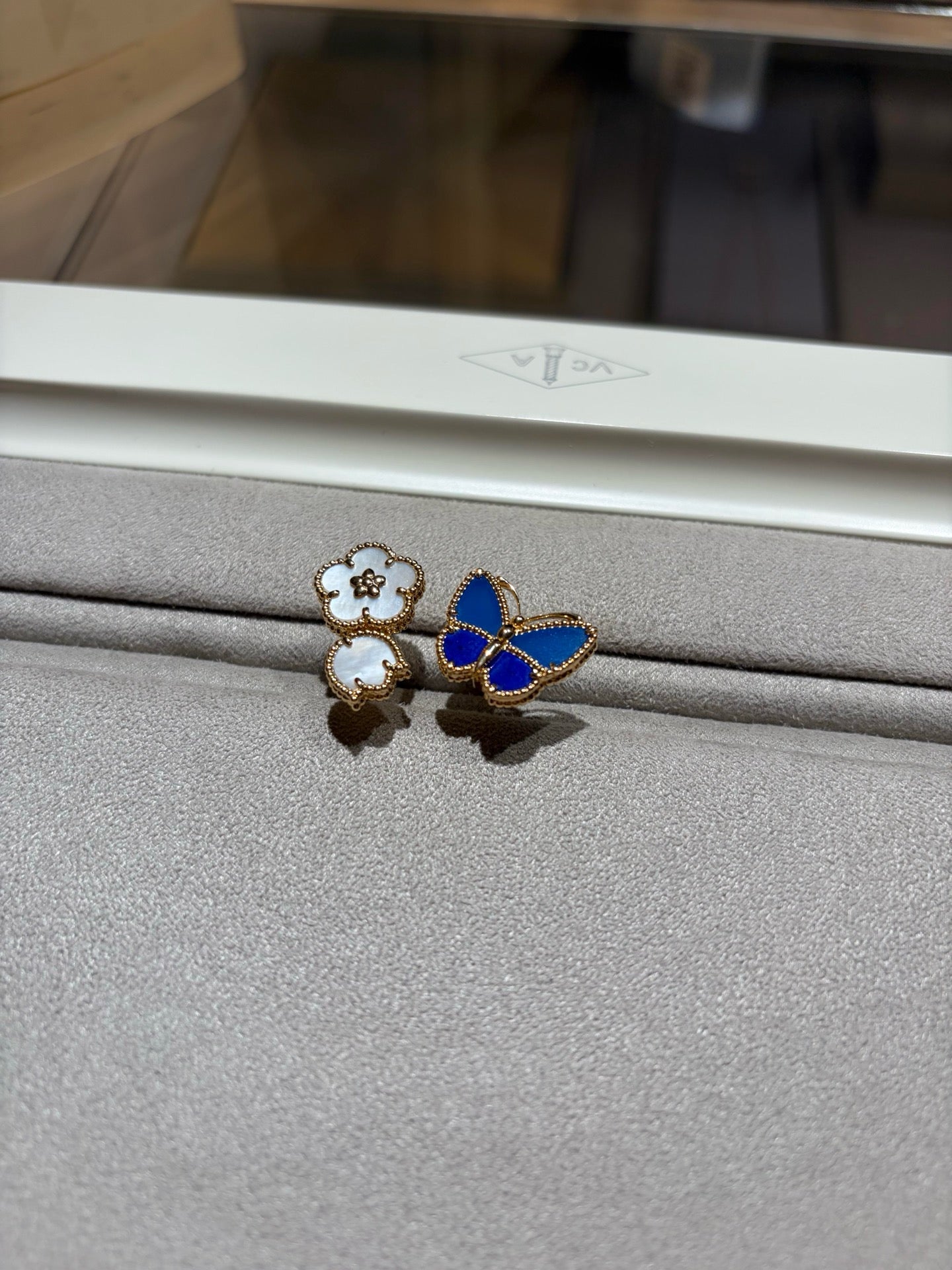 [Dream JURI]LUCKY SPRING BUTTERFLY OPEN-FACE RINGS